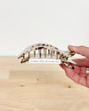Teleties Blonde Tortoise Flat Clip