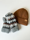 Brown Knit Beanie