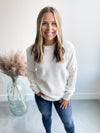 Fall Staple Sweater in Ivory