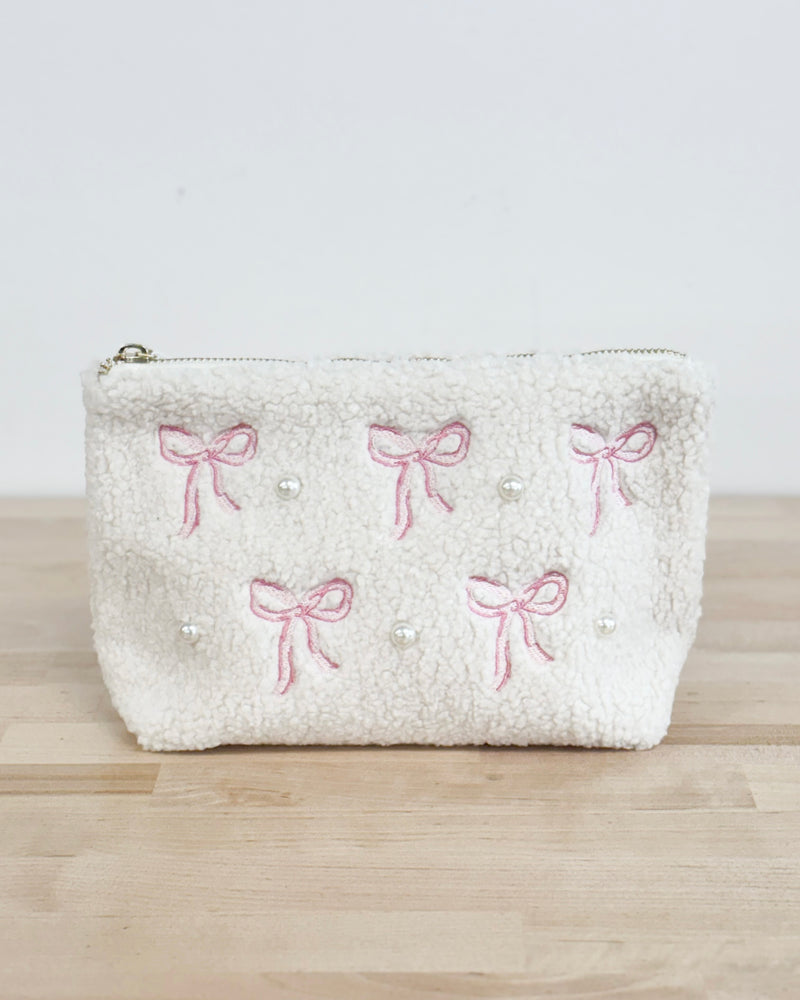 Bows Teddy Pouch