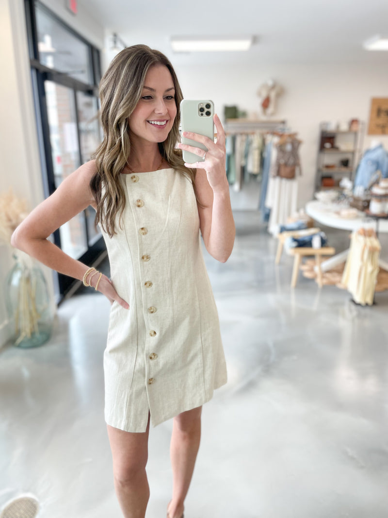 Charleston Button Down Dress