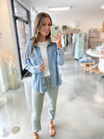 Channing Tencel Pants in Sage
