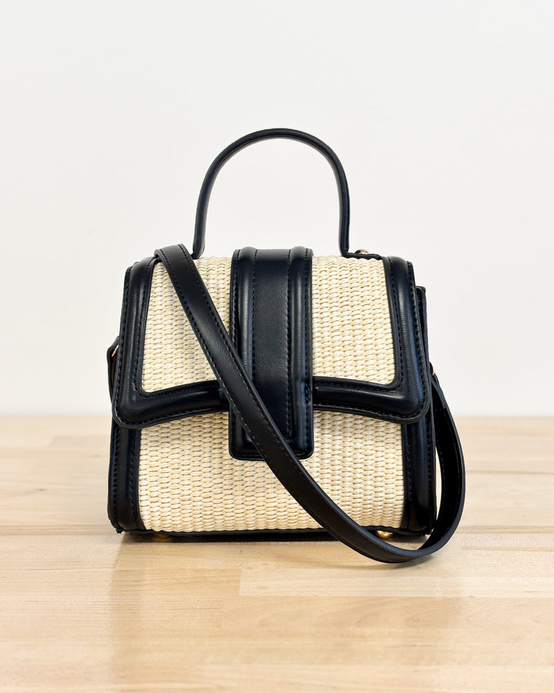 Evangeline Crossbody in Black