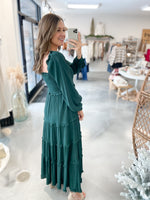 Elyse Dress in Evergreen