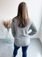 Fall Staple Sweater in Grey