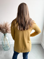 Montecito Cardigan in Mustard