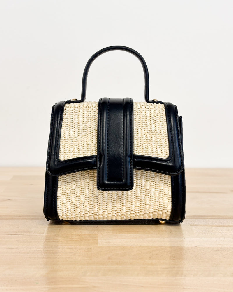 Evangeline Crossbody in Black