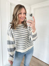 Snowfall Striped Sweater