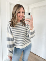 Snowfall Striped Sweater