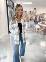 Harvey Jacket in Ivory Plaid