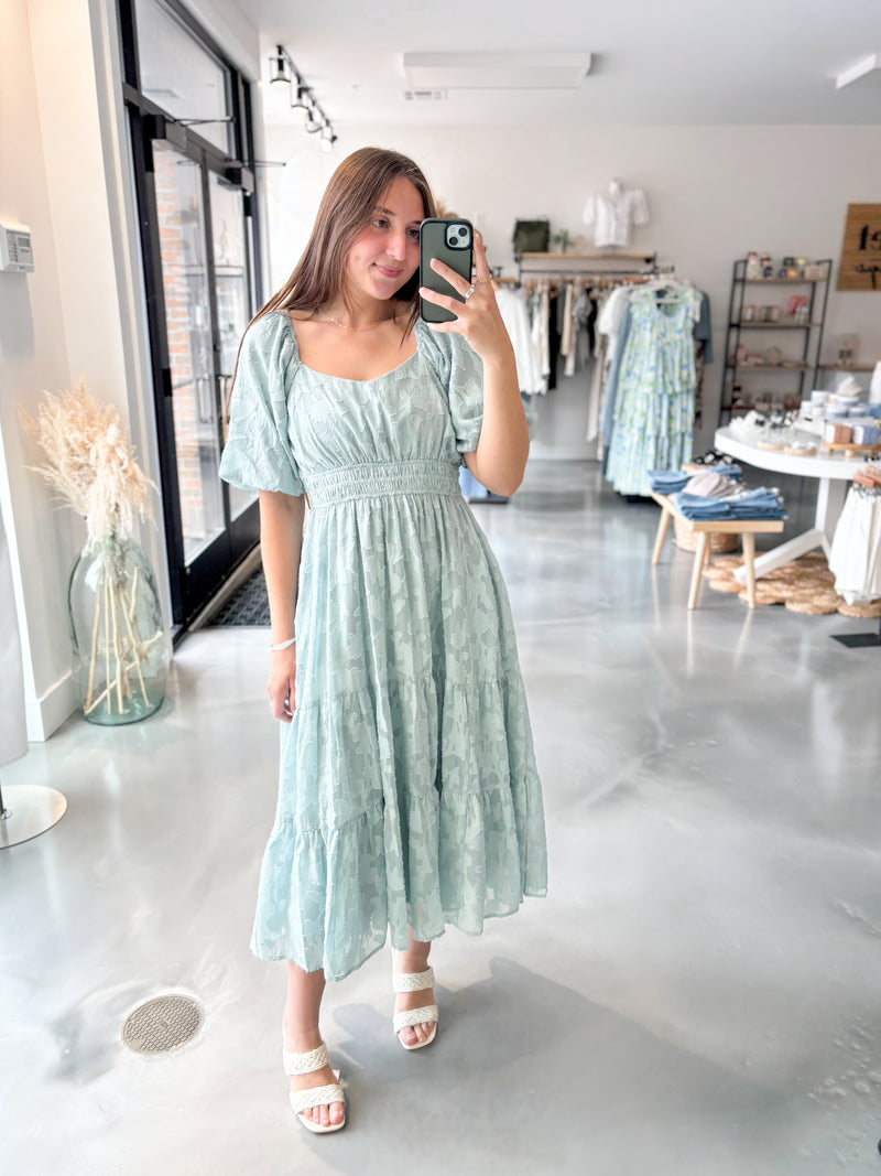 Azalea Puff Sleeve Dress