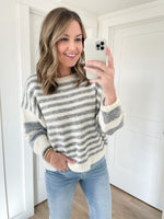 Snowfall Striped Sweater