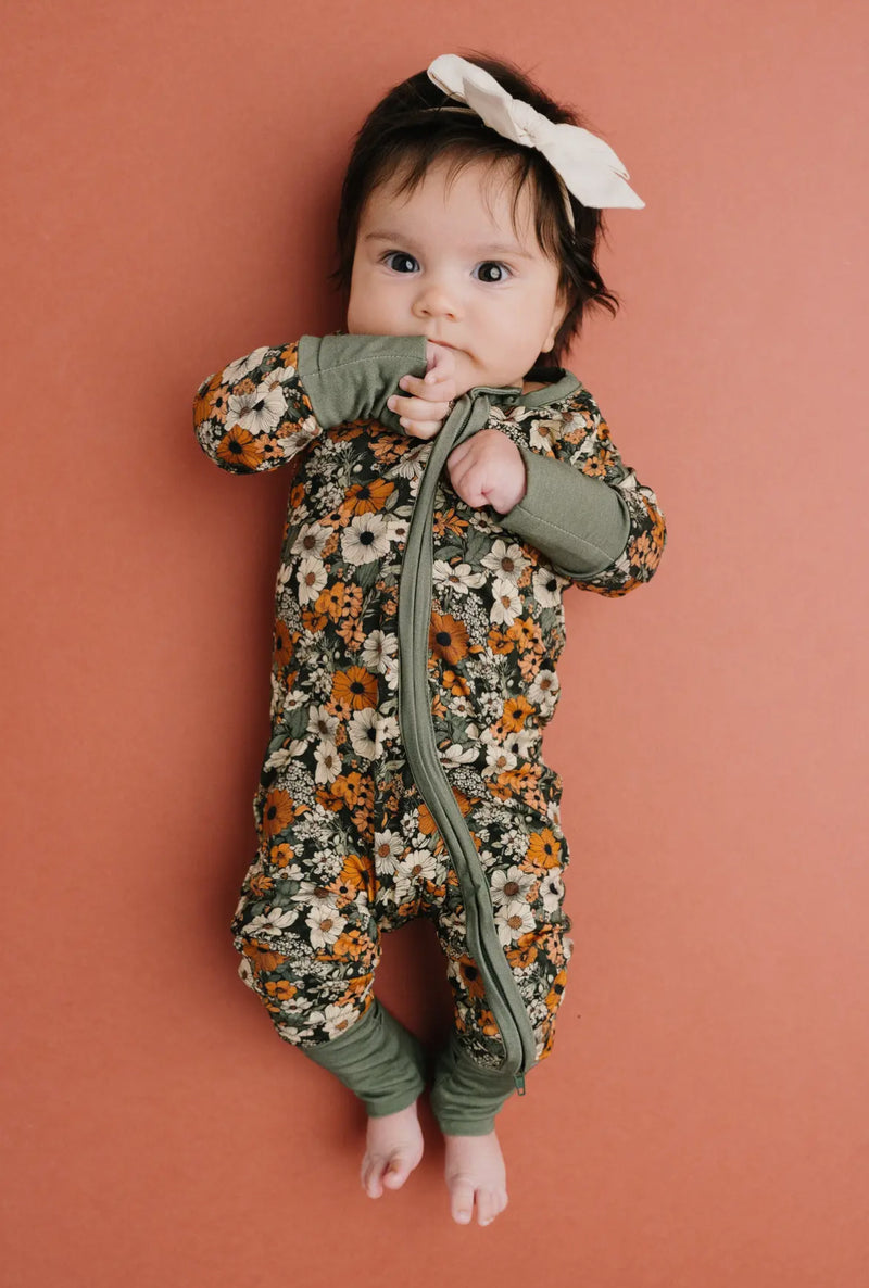 Rustic Bloom Bamboo Pajamas / FINAL SALE