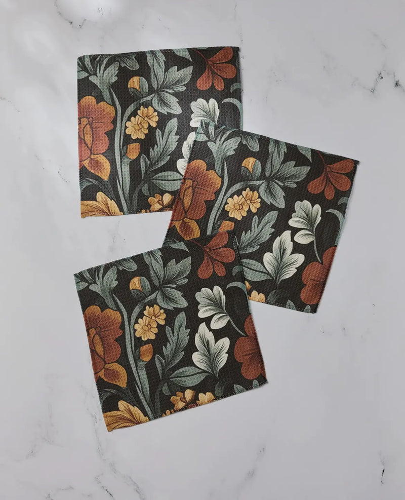 Geometry Fall Dishcloth Set