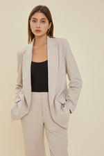Adina Blazer in Taupe