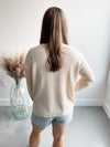 Austin Knit Sweater in Ivory