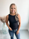 Mila Tank in Black