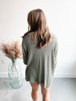 Brooklyn Knit Sweater in Sage