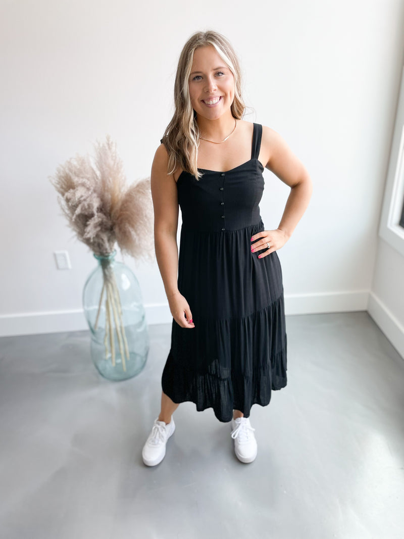 The Charlotte Dress in Black