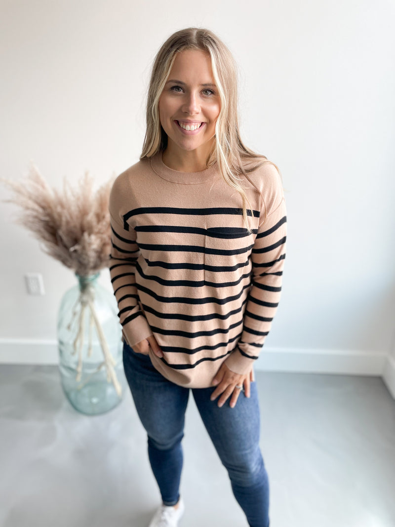 Sail Away Striped Sweater
