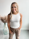 Mila Tank in White