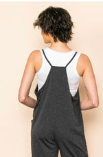 Weekender Jumpsuit in Charcoal