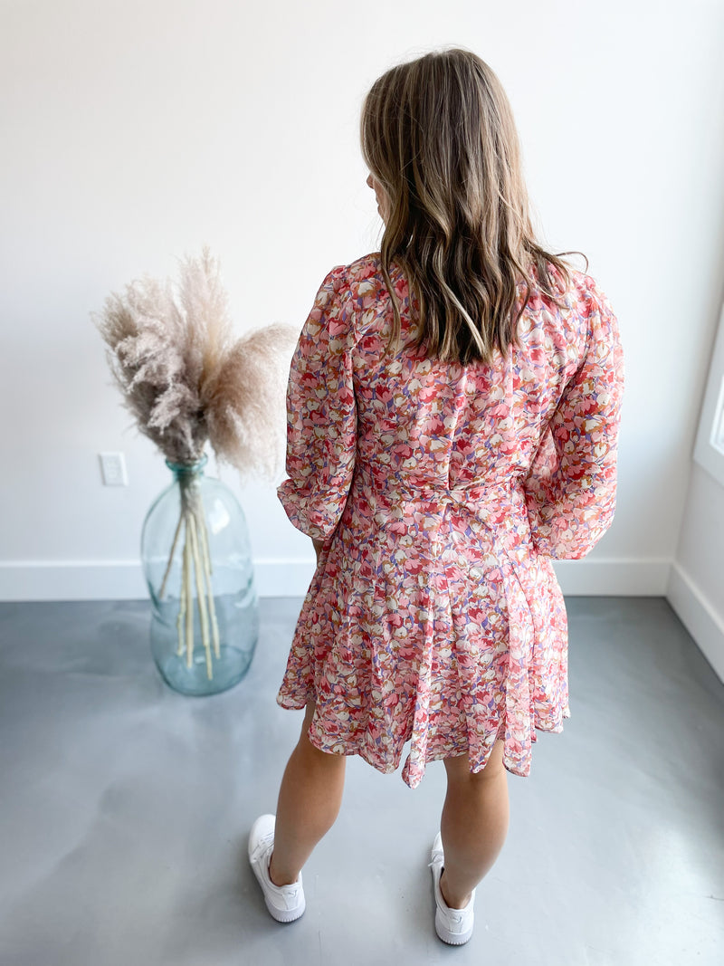 Eletta Dress in Pink