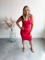Favorite Tank Dress in Red