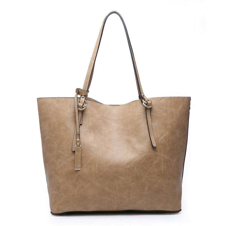 Iris 2-in-1 Tote Bag Taupe