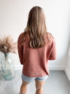 Austin Knit Sweater in Clay