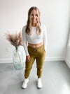 Essential Joggers in Mustard