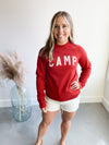 Camp Crewneck in Red