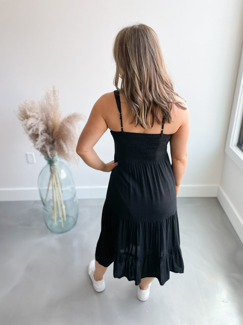 The Charlotte Dress in Black