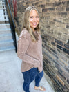 Falling Leaves Long Sleeve in Mocha