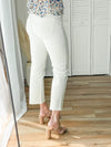 The Avery High Rise Jeans in White