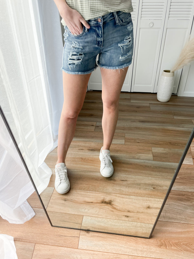 The Jade Cut Off Shorts