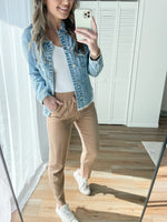 Everyday Linen Pants in Mocha