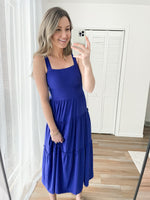 Making Waves Dress in Royal