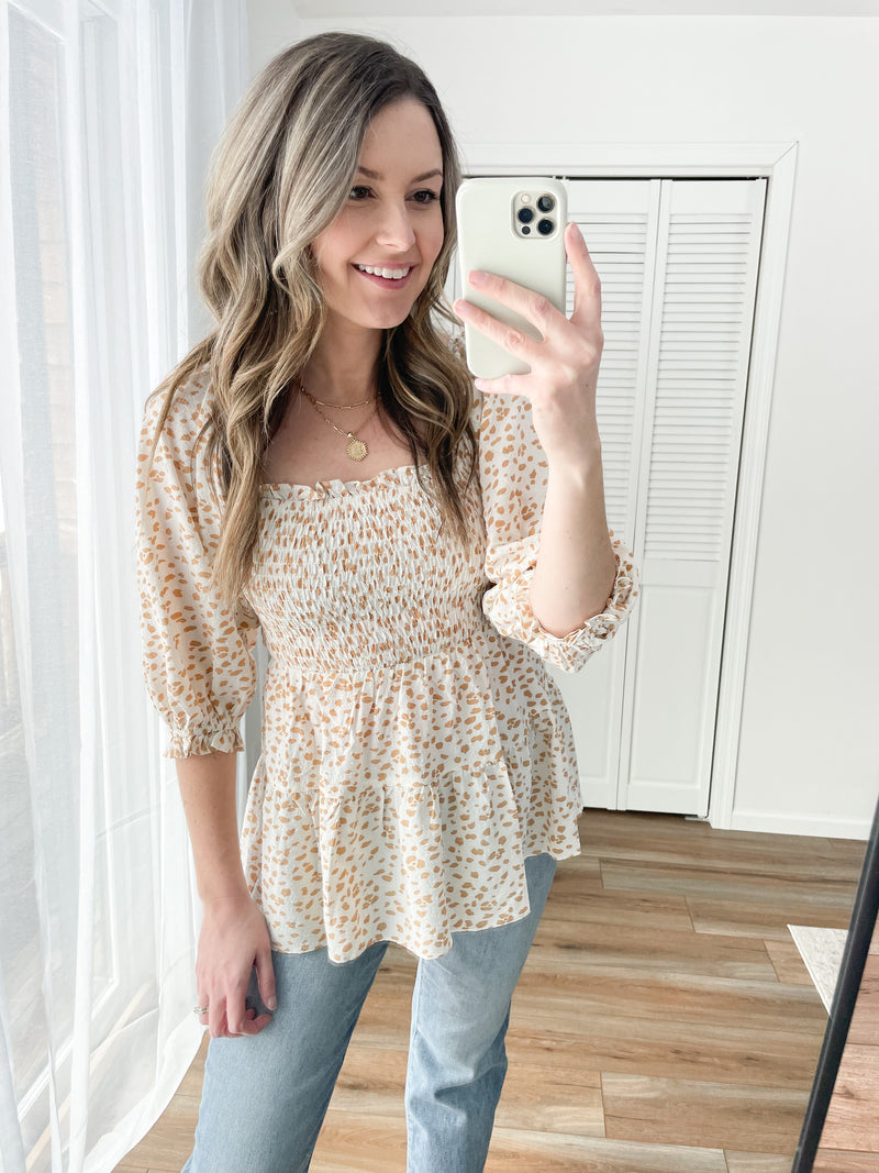 Josie Smocked Blouse