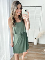 Catalina Dress in Olive