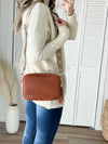 The Willow Crossbody Camera Bag in Camel