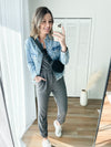 Jet Lag Jumpsuit in Charcoal