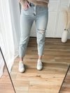 The Alex High Rise Straight Jeans